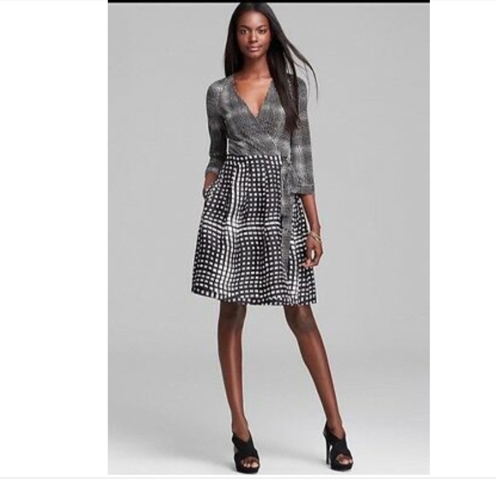 NWOT DVF Amelia Two Wrap Dress